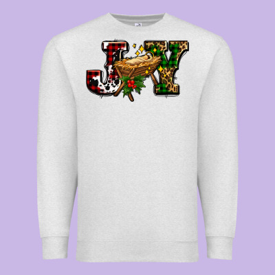 Joy With Baby Jesus Ado Premium Sweatshirt Designed By Adodesignshop