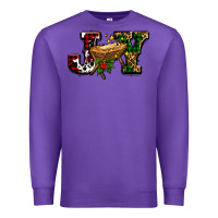 Purple joy with baby jesus ado Premium Sweatshirt - AdoDesignShop
