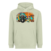 Matcha love black angus indian headdress Heavyweight Hoodie - JahusDesignShop