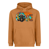 Meerkat love black angus indian headdress Heavyweight Hoodie - JahusDesignShop