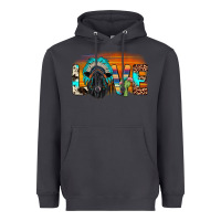 Smoke love black angus indian headdress Heavyweight Hoodie - JahusDesignShop