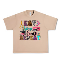 Burro eat sleep craft repeat Urban Heavy Tee - RanaPortraitStore