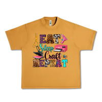 Peanut Butter eat sleep craft repeat Urban Heavy Tee - RanaPortraitStore