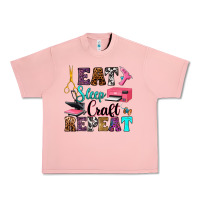 Salmon eat sleep craft repeat Urban Heavy Tee - RanaPortraitStore