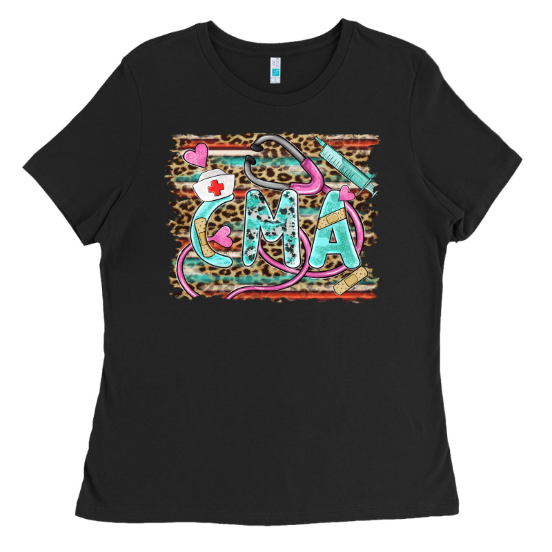 Certified Nursing Assistant Cna Ladies Tee by BarkalooDesign | Teevron