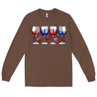 American Wine Glasses Long Sleeve Tee | Teevron