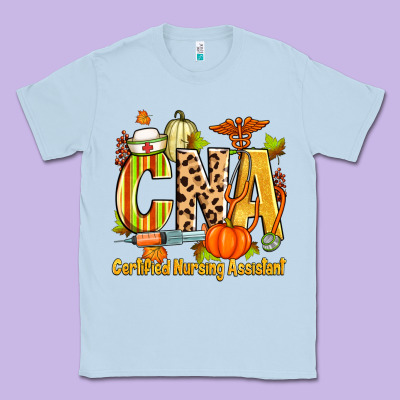Fall Cna Certified Nursing Assistant Classic Tee Designed By Zillion Design Studio