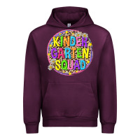Mauve Wine kindergarten squad Urban Hoodie - NancyCooperArtShop