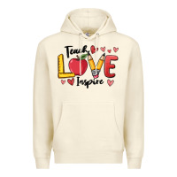 Sandshell teach love inspire Premium Hoodie - MaliasSmallBusiness