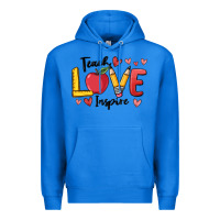 True Royal teach love inspire Premium Hoodie - MaliasSmallBusiness