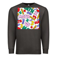 Smoke math seamless pattern Premium Sweatshirt - BundleAndBundleShop