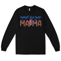 Black American mama Long Sleeve Tee - Zillion Design Studio