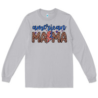 Moon Dust American mama Long Sleeve Tee - Zillion Design Studio
