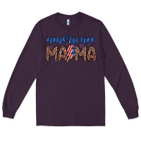 Plum American mama Long Sleeve Tee - Zillion Design Studio