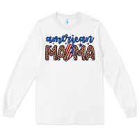 White American mama Long Sleeve Tee - Zillion Design Studio