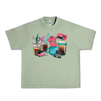 Oil Green crafting coffee cups Urban Heavy Tee - RanaPortraitStore