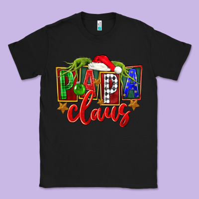 Christmas Papa Claus Classic Tee Designed By Fadigitalartstudio