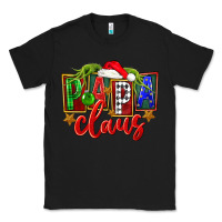 Black Christmas papa claus Classic Tee - FaDigitalArtStudio