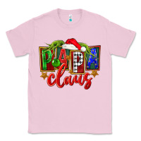 Bubblegum Pink Christmas papa claus Classic Tee - FaDigitalArtStudio