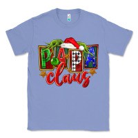 Colony Blue Christmas papa claus Classic Tee - FaDigitalArtStudio