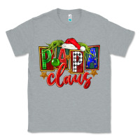 Heather Grey Christmas papa claus Classic Tee - FaDigitalArtStudio