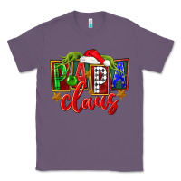 Lavender Christmas papa claus Classic Tee - FaDigitalArtStudio