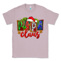 Lilac Christmas papa claus Classic Tee - FaDigitalArtStudio