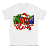 White Christmas papa claus Classic Tee - FaDigitalArtStudio
