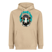 Mushroom holstein indian headdress Heavyweight Hoodie - JahusDesignShop