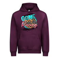 Mauve Wine gone racing Urban Hoodie - MaliasSmallBusiness