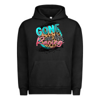 Pigment Black gone racing Urban Hoodie - MaliasSmallBusiness