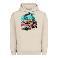 Pigment French Oak gone racing Urban Hoodie - MaliasSmallBusiness