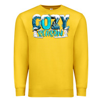 Lemon cozy season with snowman ado Premium Sweatshirt - AdoDesignShop
