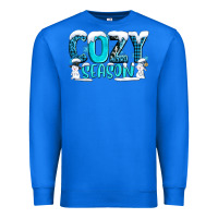 True Royal cozy season with snowman ado Premium Sweatshirt - AdoDesignShop