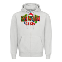 Dove Grey cousin crew christmas Zipper Hoodie - FaDigitalArtStudio