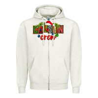 Oatmeal Heather cousin crew christmas Zipper Hoodie - FaDigitalArtStudio
