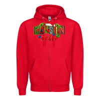 Red cousin crew christmas Zipper Hoodie - FaDigitalArtStudio
