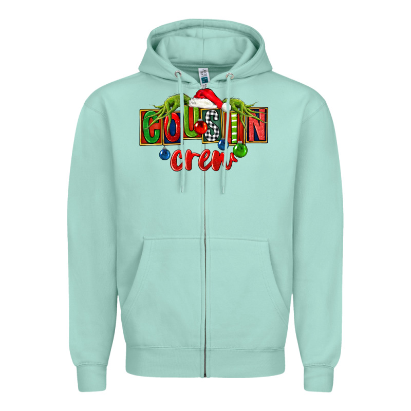 Cousin Crew Christmas Zipper Hoodie by FaDigitalArtStudio | Teevron