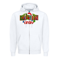 White cousin crew christmas Zipper Hoodie - FaDigitalArtStudio