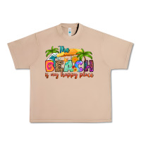 Burro the beach is my happy place Urban Heavy Tee - RanaPortraitStore