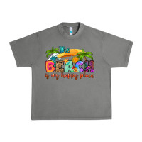 Tornado the beach is my happy place Urban Heavy Tee - RanaPortraitStore
