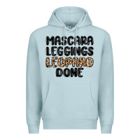 Blue Mist mascara leopard done Premium Hoodie - MaliasSmallBusiness