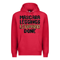 Cardinal mascara leopard done Premium Hoodie - MaliasSmallBusiness