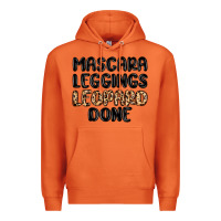 Carrot mascara leopard done Premium Hoodie - MaliasSmallBusiness