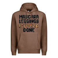 Chestnut mascara leopard done Premium Hoodie - MaliasSmallBusiness