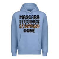 Colony Blue mascara leopard done Premium Hoodie - MaliasSmallBusiness
