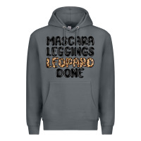 Rock mascara leopard done Premium Hoodie - MaliasSmallBusiness