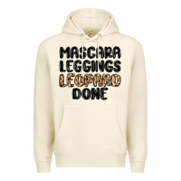 Sandshell mascara leopard done Premium Hoodie - MaliasSmallBusiness