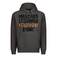 Smoke mascara leopard done Premium Hoodie - MaliasSmallBusiness