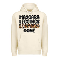 Tofu mascara leopard done Premium Hoodie - MaliasSmallBusiness